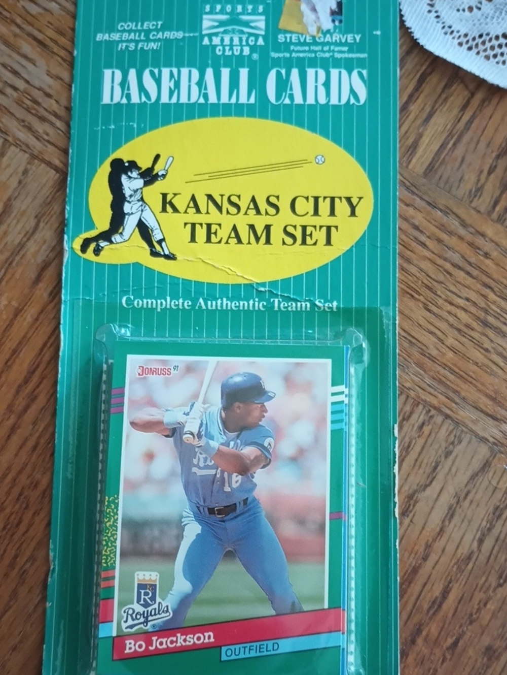 Baseball Cards Kansas City Team Set - Green Packaging